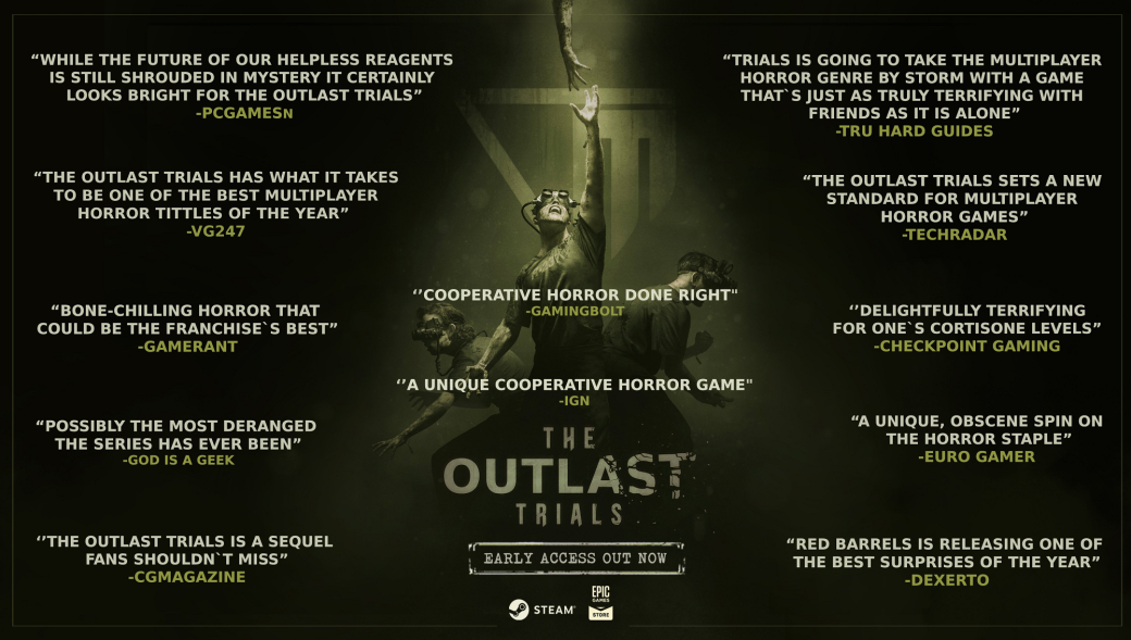 The Outlast Trials разошлась тиражом в 500 тысяч копий за неделю — фото 1