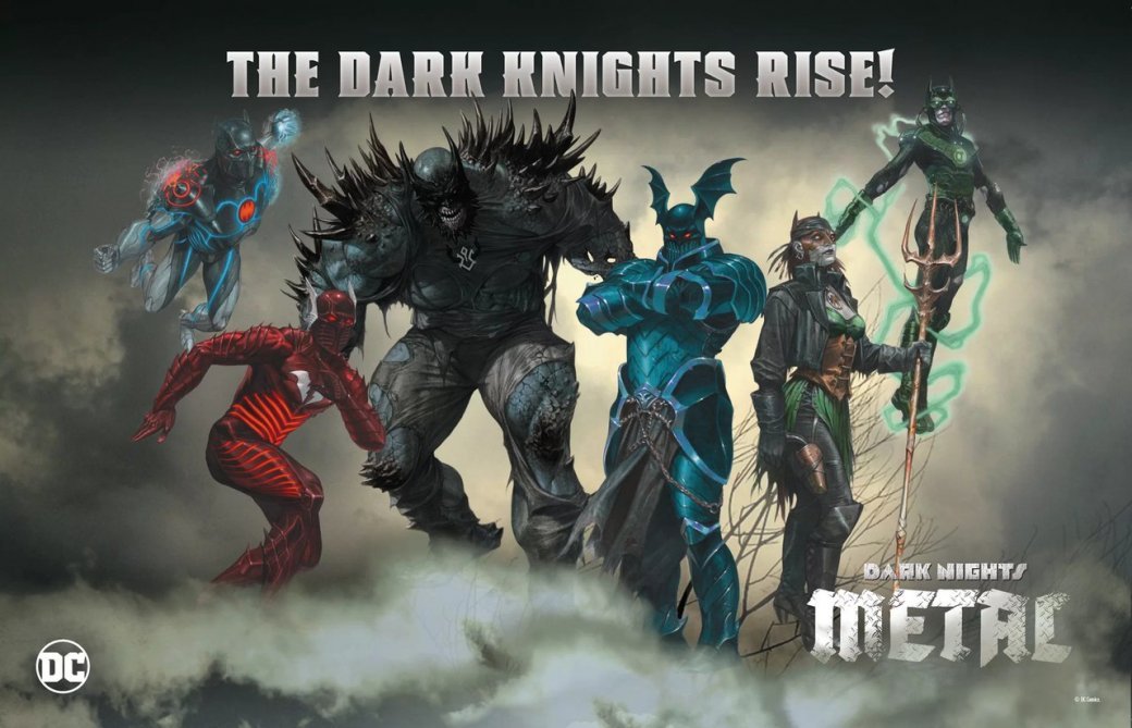 Галерея Семь злых Бэтменов, Джокеры-драконы и демоны из Темной Мультивселенной. Что такое Dark Nights: Metal - 8 фото