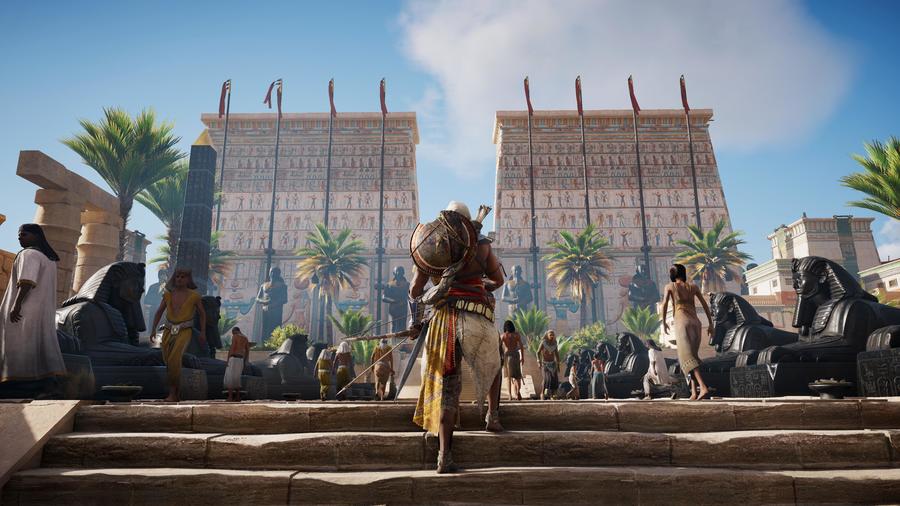 Гифка дня: как перевозят нелегальных иммигрантов в ​Assassinʼs Creed: Origins — фото 1