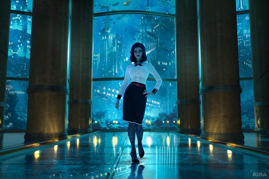 Косплей дня: Элизабет из BioShock Infinite и подводный город Восторг — фото 10