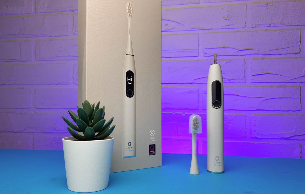 Обзор Oclean X Pro Elite: как работает электрическая щетка с сенсорным OLED-экраном — фото 8