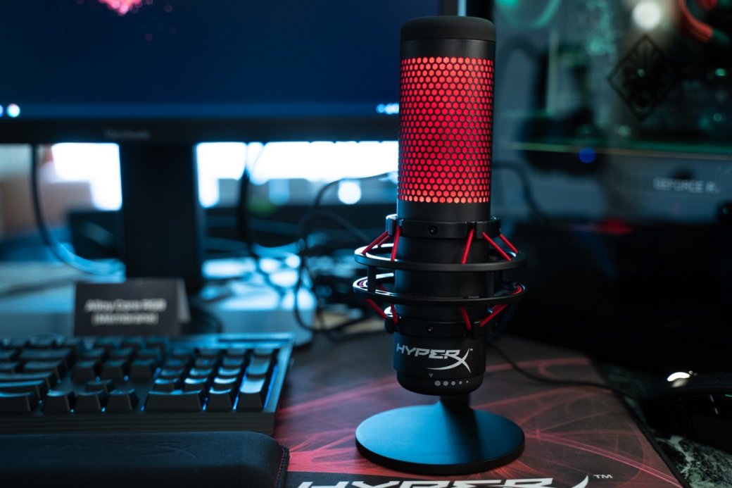 Kingston выпустила первый игровой микрофон под брендом HyperX. Новинку назвали Quadcast — фото 1