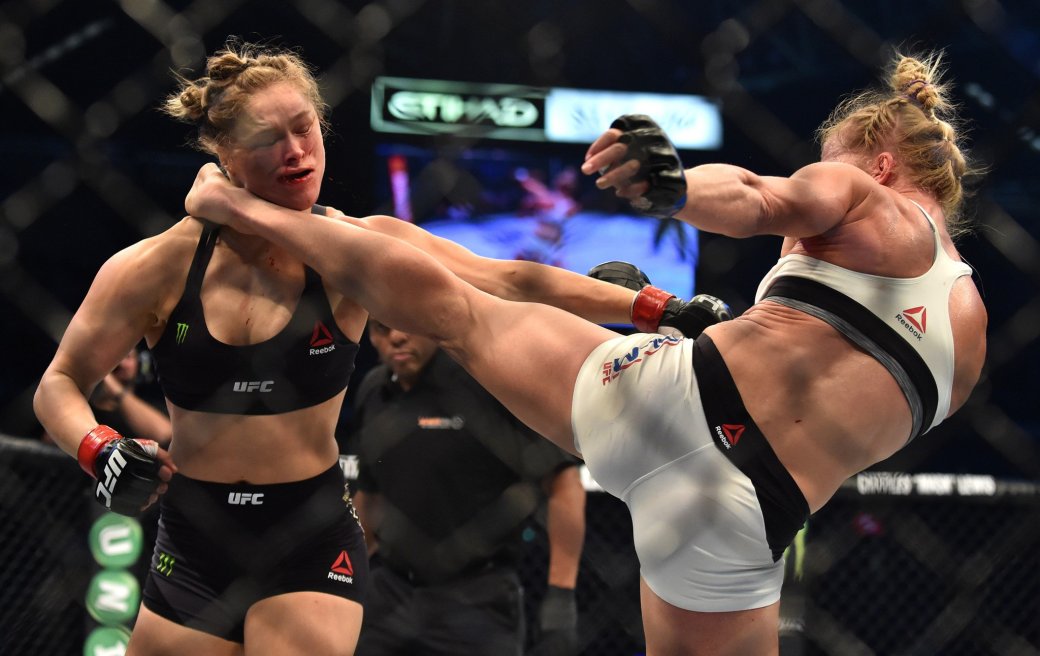 Ронда Раузи проиграла Холли Хольм из-за проклятья EA Sports UFC? — фото 1