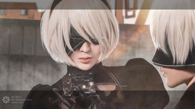Косплей дня: андроиды 2B и 9S из Nier: Automata — фото 4