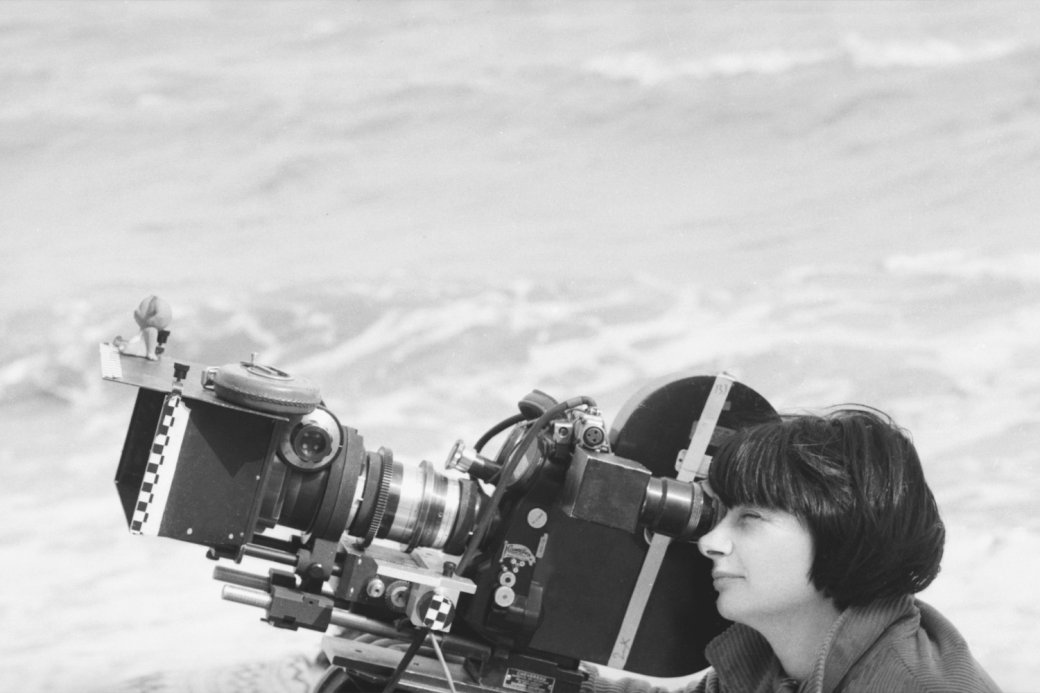 Аньес Варда на съёмках фильма «Создания» (1966)

Фото: Marilù Parolini