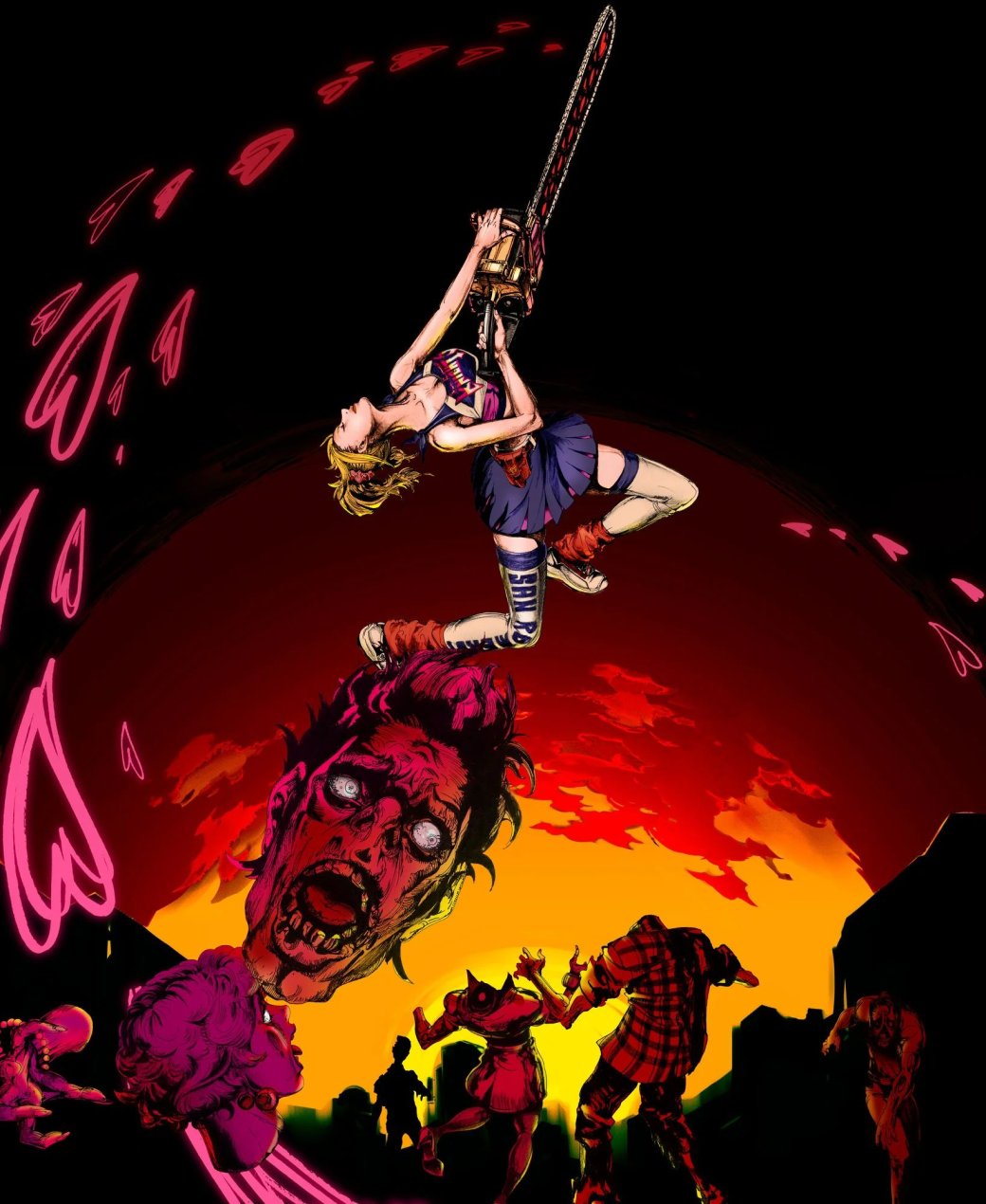 В создании ремастера Lollipop Chainsaw приняла участие художница оригинала — фото 1
