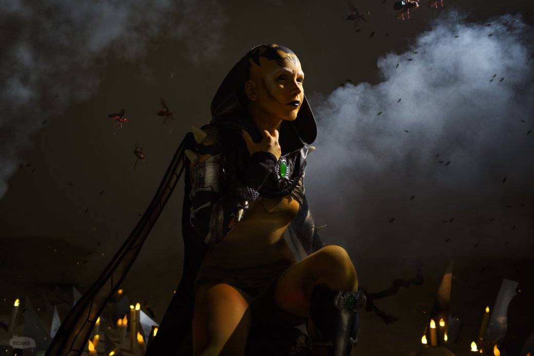 Модель перевоплотилась в опасную ДиʼВору из Mortal Kombat 11 — изображение 6