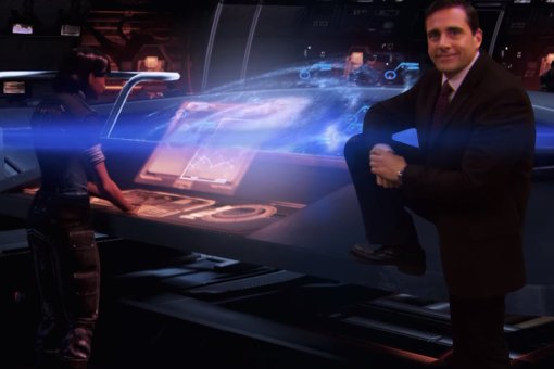 Майкл Скотт из сериала «Офис» оказался в мире Mass Effect
