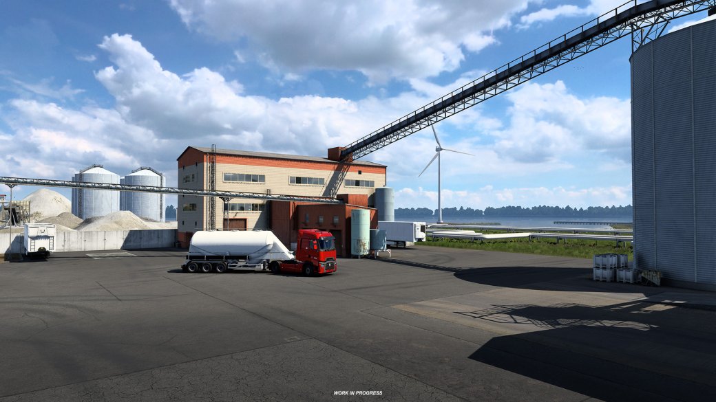 Галерея Авторы Euro Truck Simulator 2 поделились видами переработанного Ростока - 11 фото