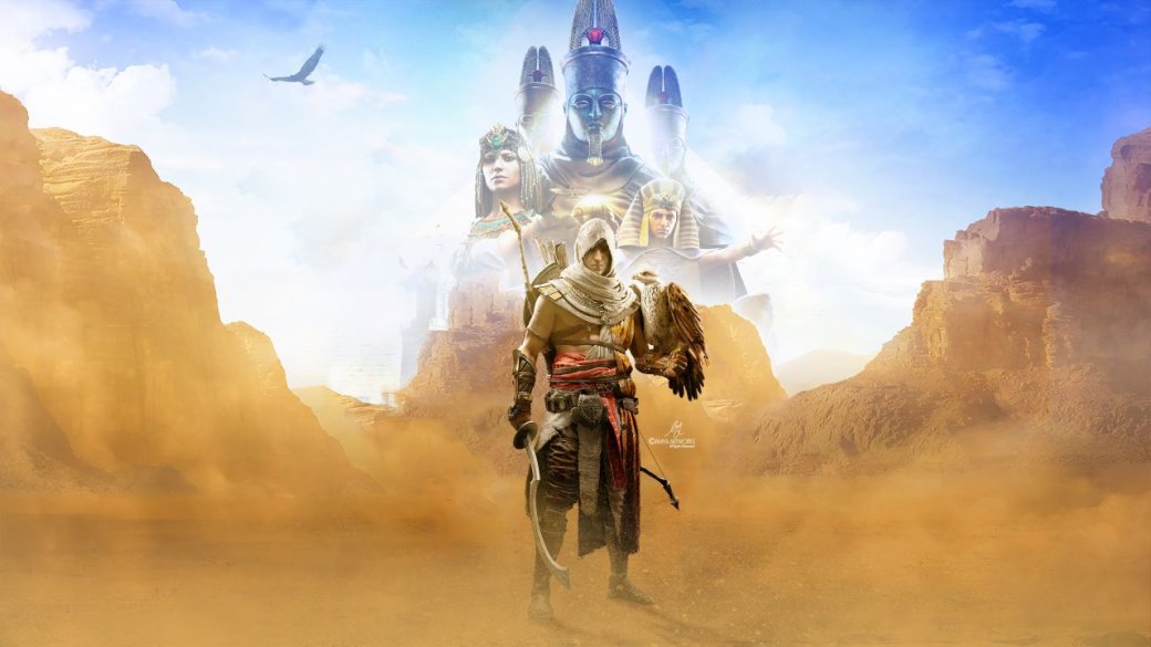 Гифка дня: продвинутые технологии Египта в ​Assassinʼs Creed: Origins — фото 1