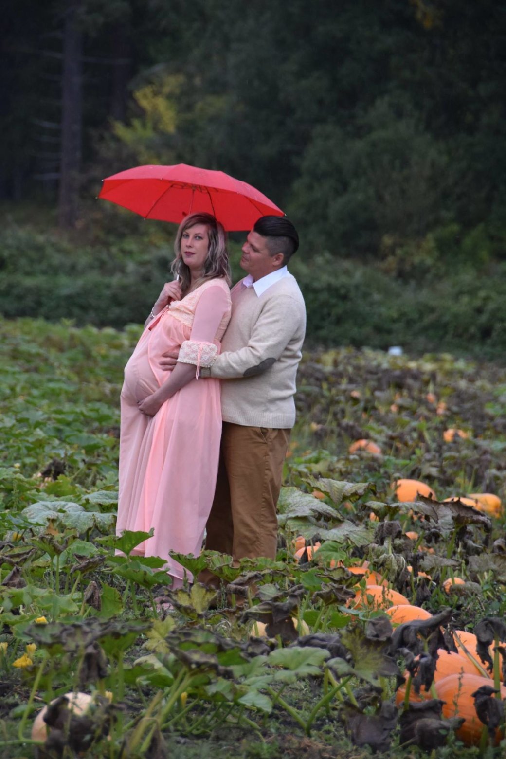 Галерея Пара фанатов «Чужого» превратила снимки беременности в ночной кошмар любой матери - 23 фото