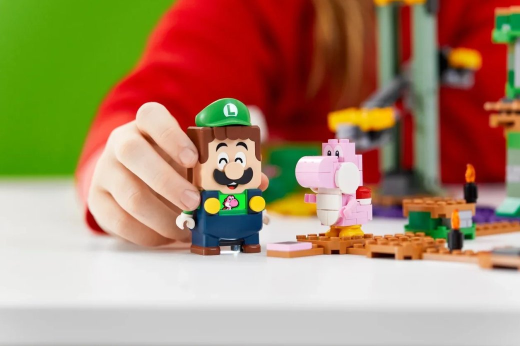 Галерея LEGO показала новый набор с Луиджи из Super Mario  - 4 фото