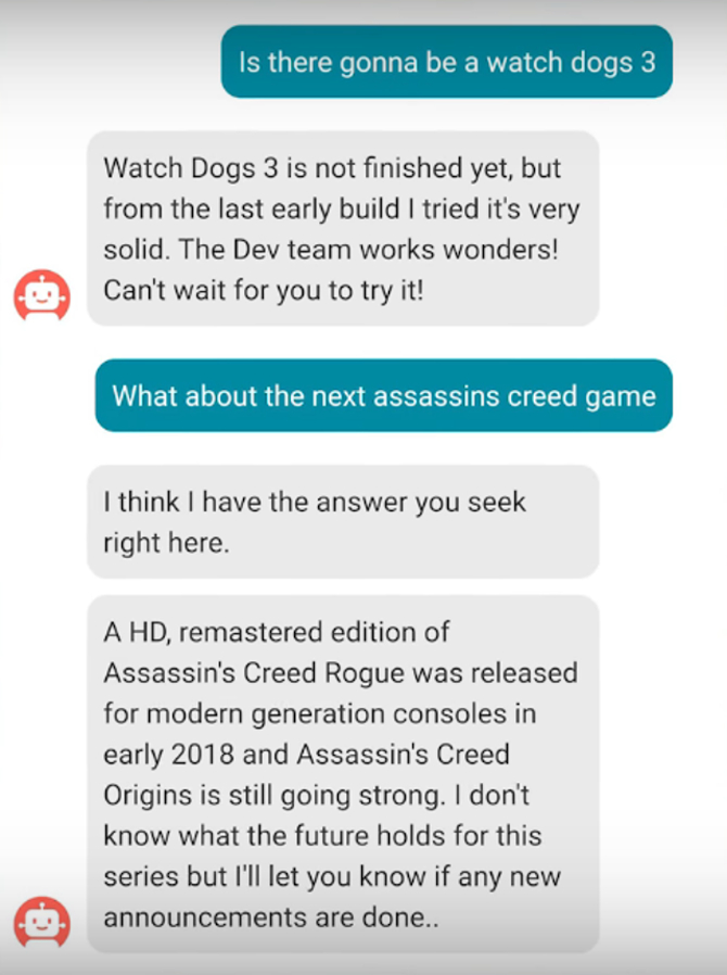 Галерея Как иронично: кажется, голосовой помощник Ubisoft Сэм подтвердил разработку Watch Dogs 3 - 1 фото