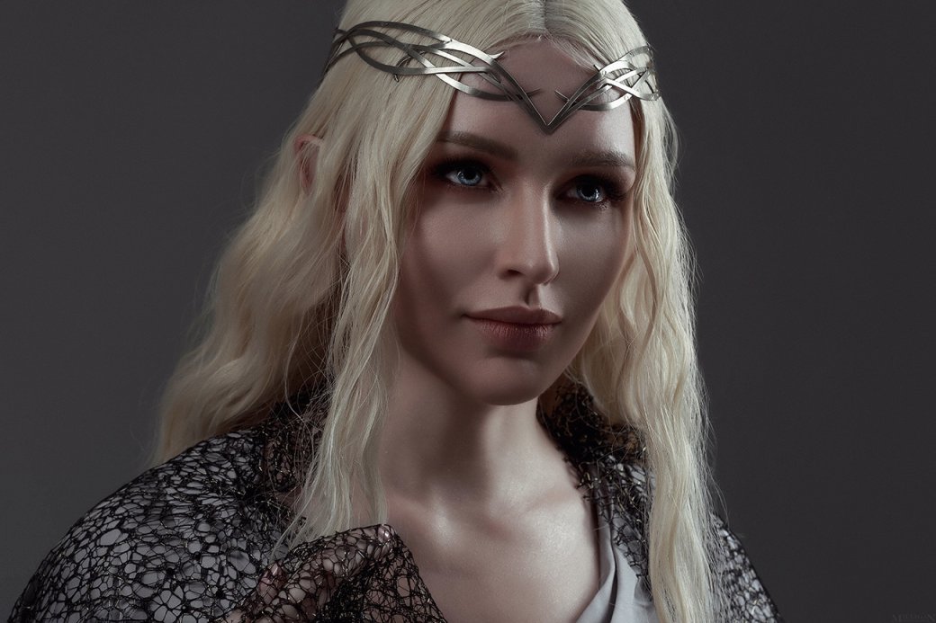 Галерея Модель перевоплотилась в могущественную Галадриэль из «Властелина колец» - 3 фото