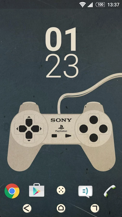 Галерея Новая тема для смартфонов Xperia напомнит о легендарной PlayStation 1 - 3 фото