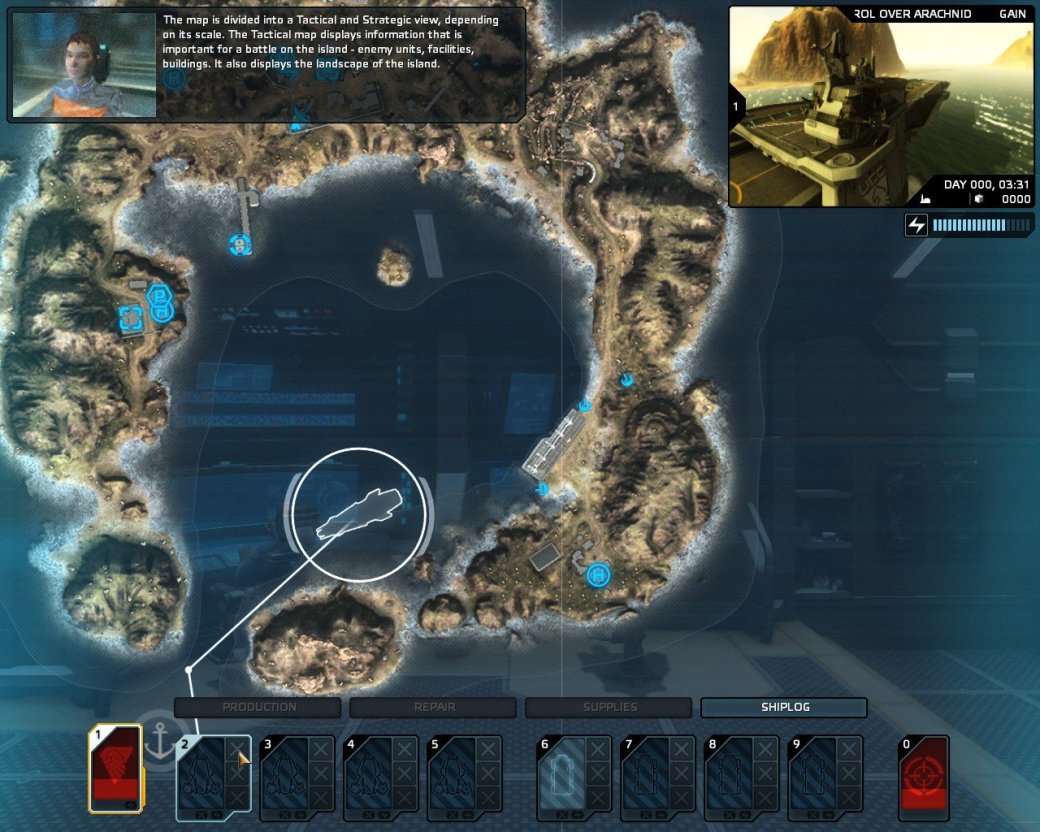 Рецензия на Carrier Command: Gaea Mission — фото 2