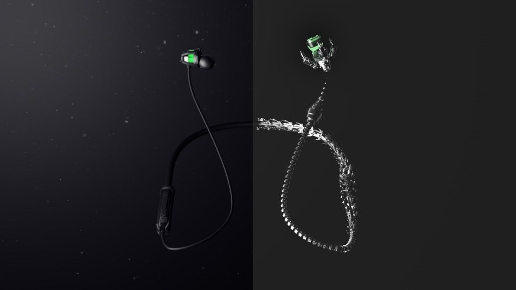 Геймерские беспроводные наушники Xiaomi Black Shark Ophidian получили RGB-подсветку — фото 1