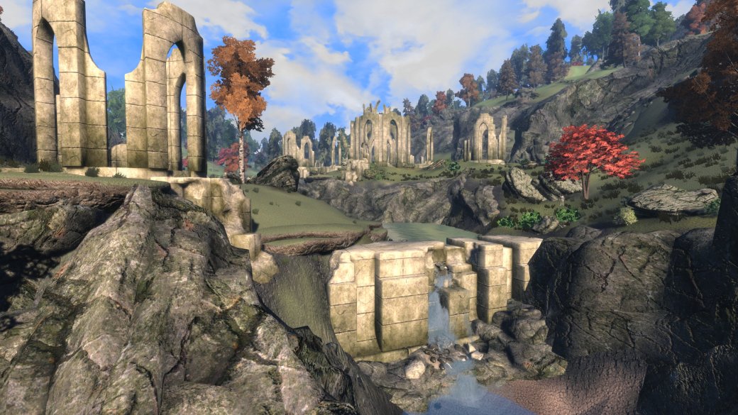 Галерея Новые восхитительные скриншоты Skyblivion — мода, который переносит мир Oblivion в Skyrim - 1 фото