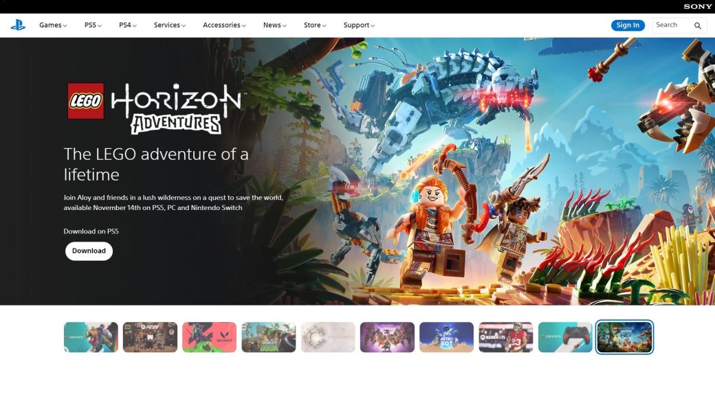 Яркое приключение Lego Horizon Adventures с Элой может выйти 14 ноября — фото 1
