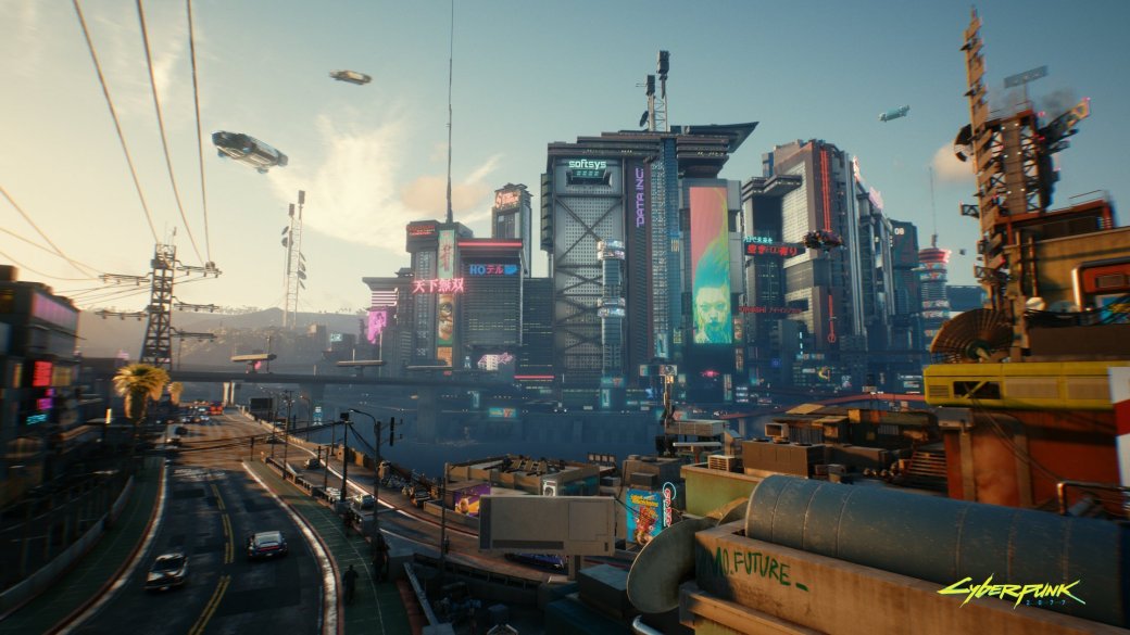 Скриншот игры Cyberpunk 2077