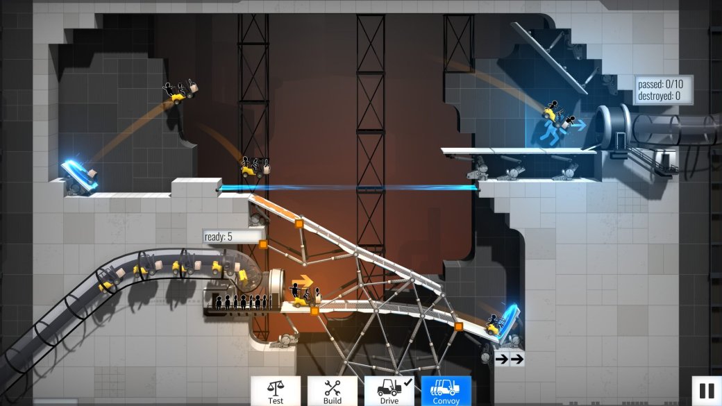 Суть. Забудьте уже про Portal 3 и поиграйте в Bridge Constructor Portal — фото 2