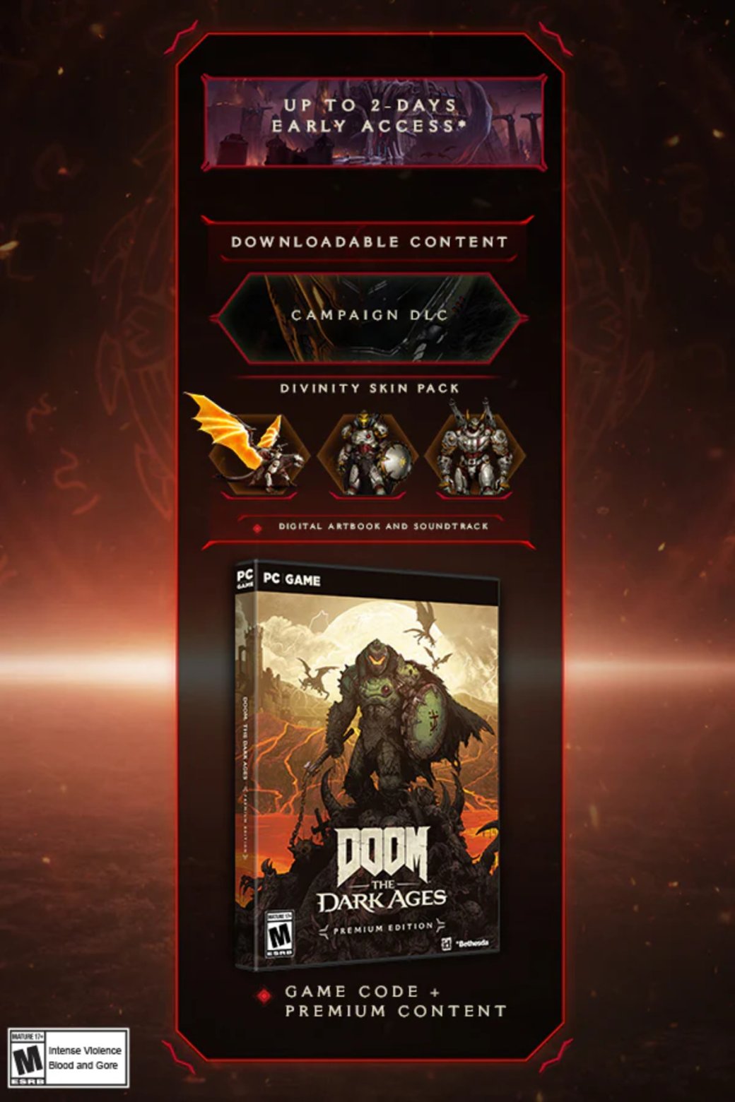 В «коллекционку» Doom The Dark Ages за 200 долларов войдет 12-дюймовая фигурка Палача Рока — изображение 3