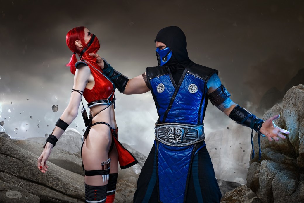 Косплееры изобразили бой между Скарлет и Саб-Зиро из Mortal Kombat — изображение 12