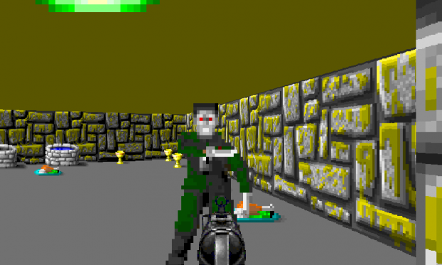 Галерея Для Wolfenstein 3D вышел улучшающий геймплей мод! Да-да, для той самой игры 1992 года - 8 фото