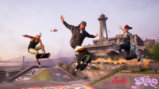 В анонсирующим трейлере Tony Hawkʼs Pro Skater 3+4 показали обновлённые уровни и графику