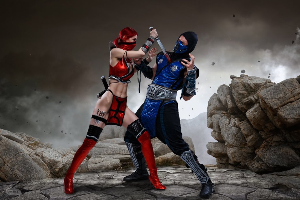 Косплееры изобразили бой между Скарлет и Саб-Зиро из Mortal Kombat — изображение 9
