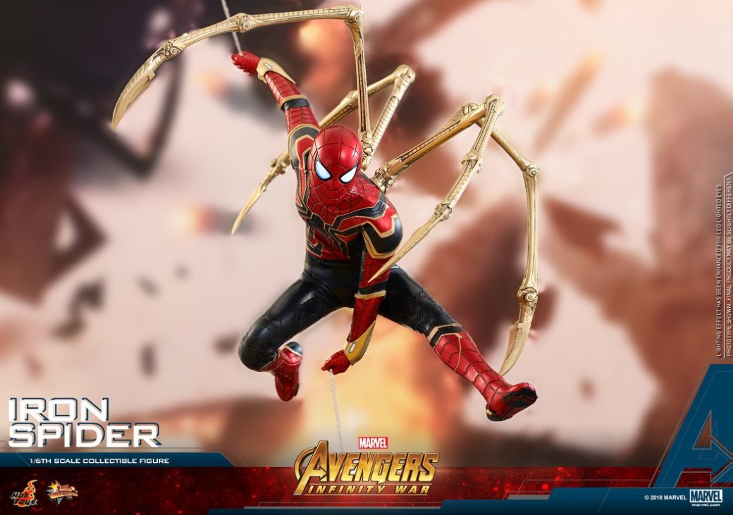 Галерея Железный паук! Hot Toys показала новую фигурку Человека-паука из «Войны Бесконечности» - 1 фото