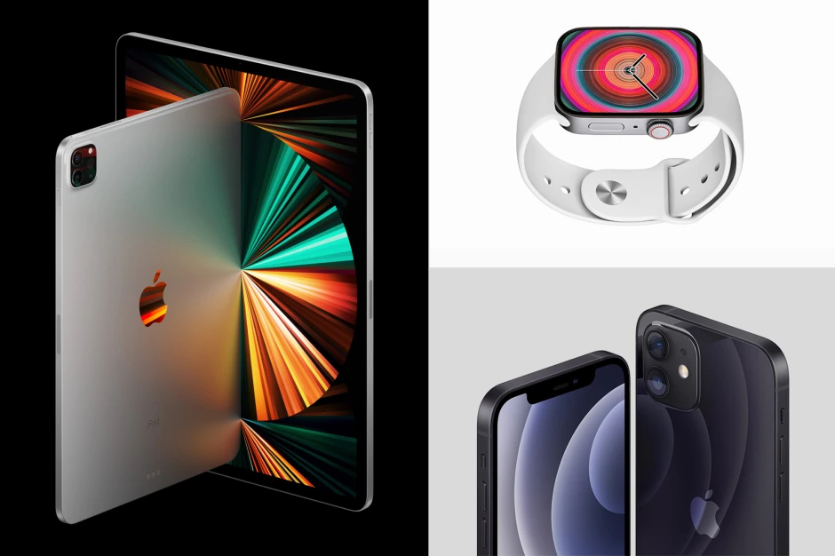 В Сети появились детальные рендеры Apple Watch Series 7 в двух цветах — изображение 4