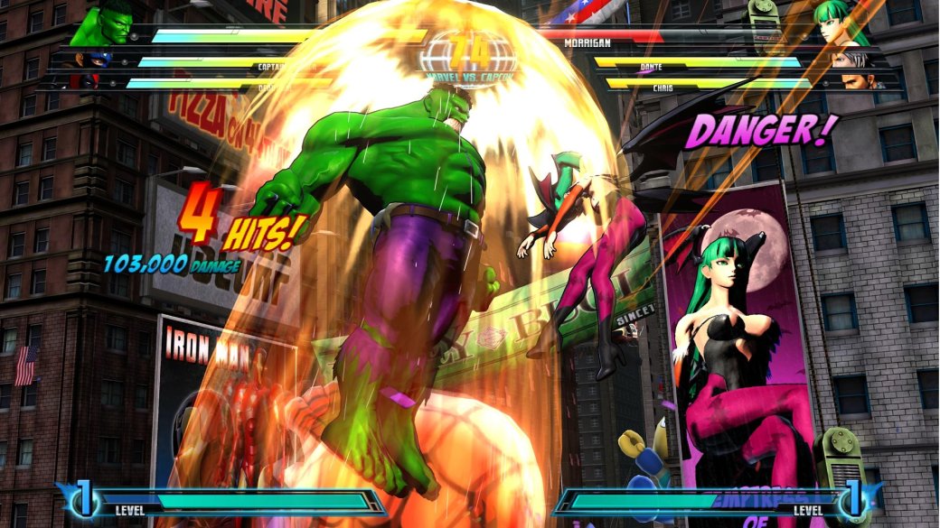Промо-скриншот Marvel vs Capcom 3