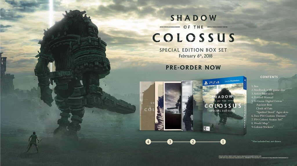 Галерея Красота! Shadow of the Colossus — новый геймплей, коллекционка и подробности версии для PS4 Pro - 1 фото
