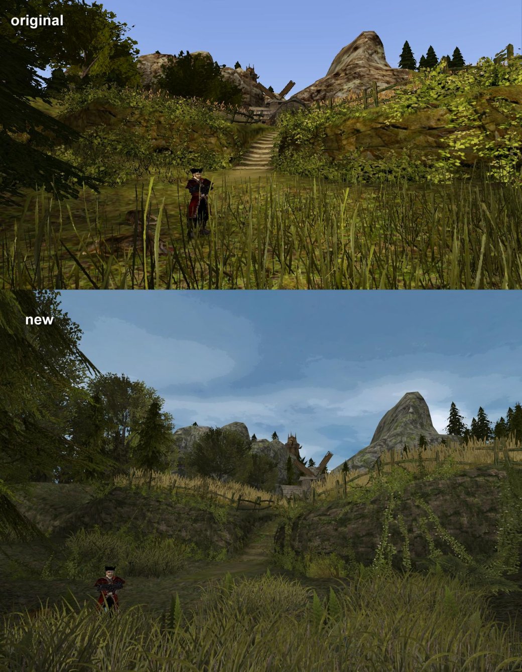 Мод на улучшенную графику. Готика 2 RTX. Gothic II Graphics overhaul. Готика 2 моды. Готика 2 новая Графика.