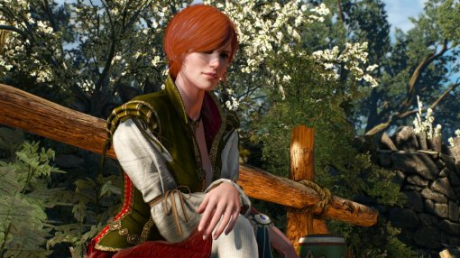 Модель предстала в образе Шани из DLC «Каменные сердца» к «Ведьмаку 3»