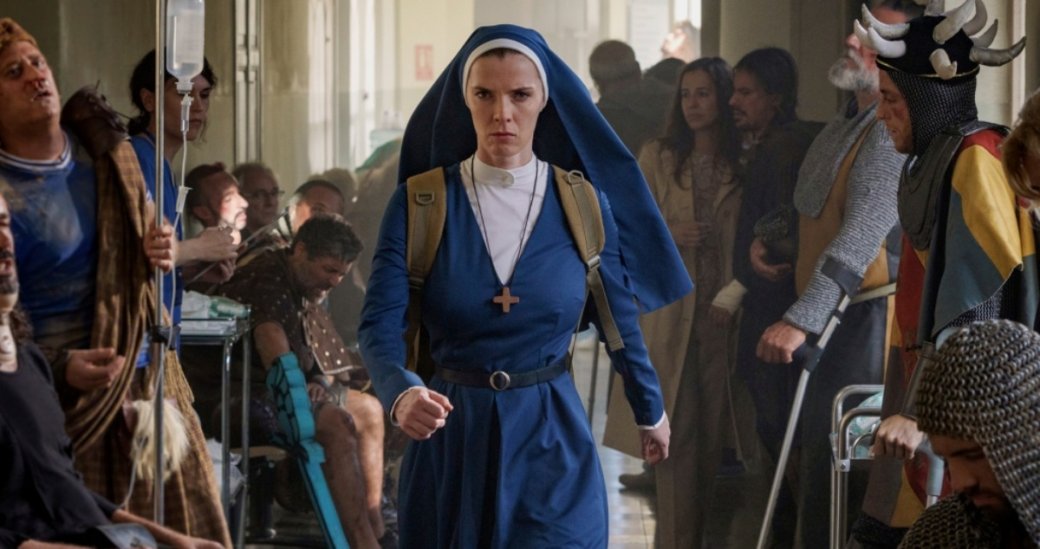 Первые впечатления от сериала «Миссис Дэвис»: монахиня на мотоцикле и её квест в духе «Проповедника» — фото 5