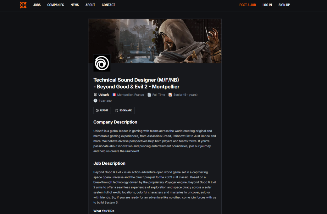 Оно живое! Ubisoft ищет звукорежиссёра для создания Beyond Good & Evil 2 — фото 1