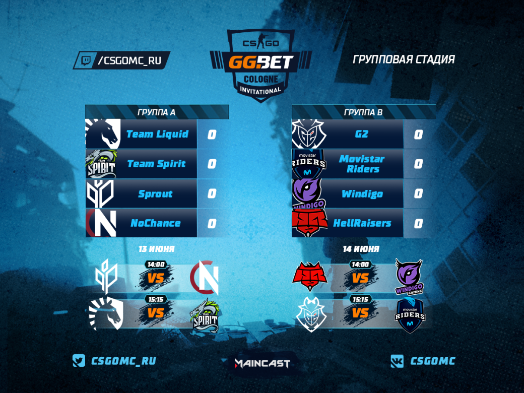 Расписание и участники GGbet Cologne Invitational — турнира по CS:GO от Maincast и GGbet — фото 2