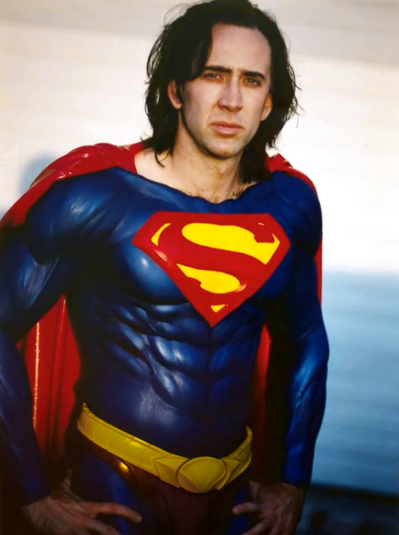 Галерея Как бы Николас Кейдж мог выглядеть в роли Супермена и Терминатора. Это фан-арт - 3 фото