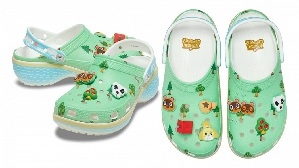 Галерея Nintendo запустила коллаборацию с обувным брендом Crocs по игре Animal Crossing - 3 фото