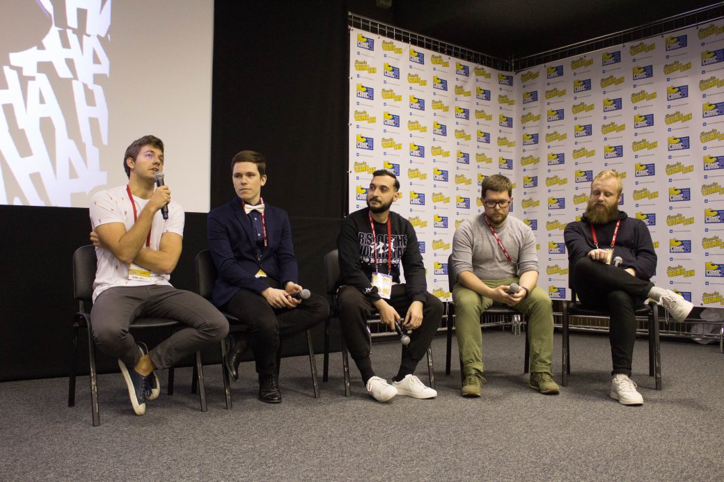 Встреча с «Канобу», Дмитрий Глуховский, Ник Перумов. Comic Con Russia и «Игромир» 2019. День 4 — фото 6