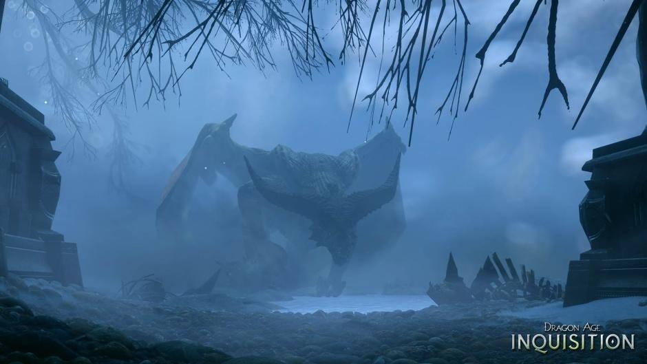 Галерея ​Новые кадры из Dragon Age: Inquisition запечатлели битву с драконом - 22 фото