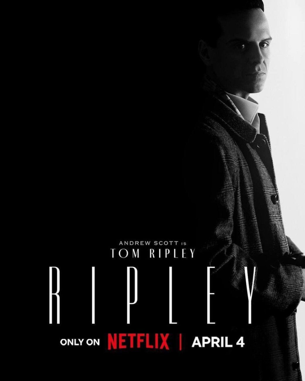Галерея Netflix опубликовала персонажные постеры сериала «Рипли» - 5 фото