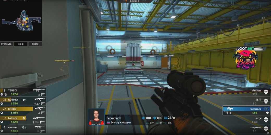 Российский игрок по CS:GO в решающем раунде взял «клатч» 1 в 5 и даже не потерял ХП — фото 1