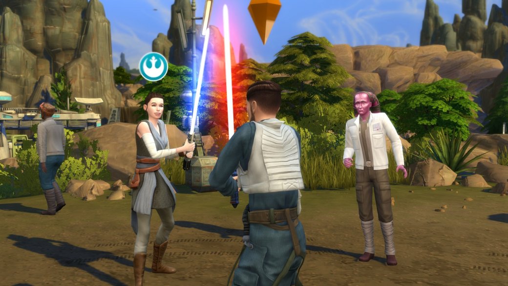 Из сима в героя «Звездных войн». Как преобразиться в «The Sims 4: Путешествие на Батуу»? — фото 1