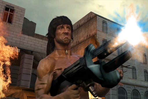 Джон Рэмбо попал в мир Half-Life 2 и начал борьбу против сил Альянса