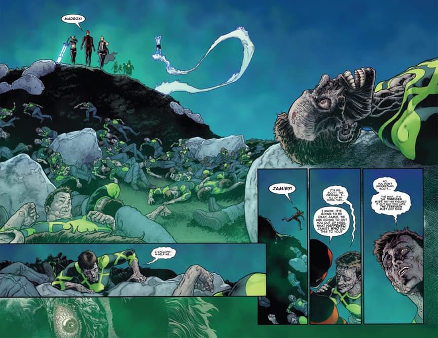 В финале комикса Death of X #4 показали смерть мутанта Циклопа — фото 5