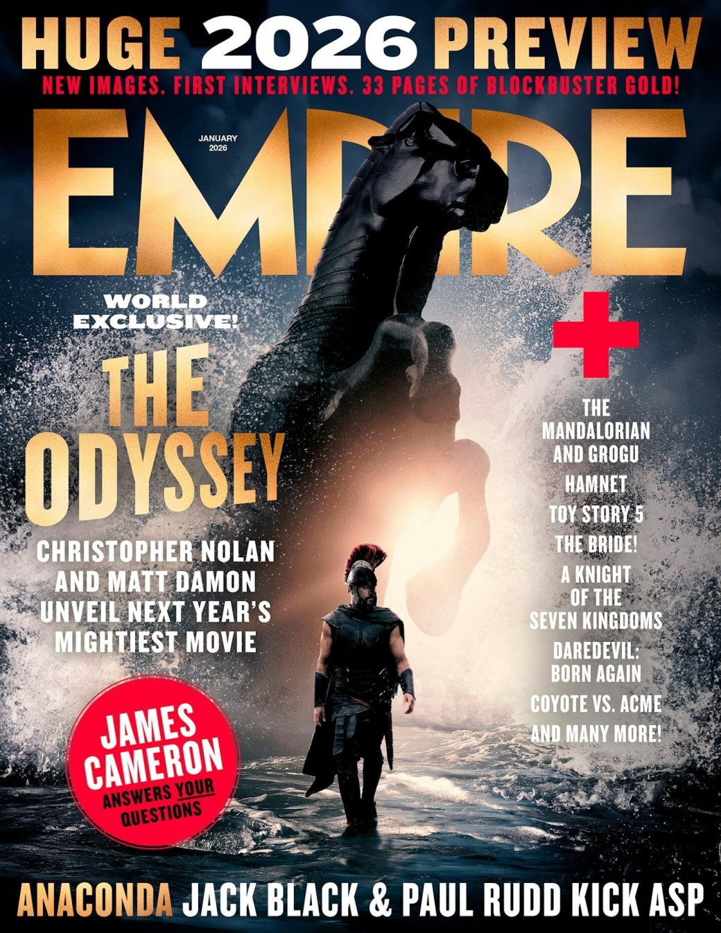 Empire опубликовал несколько новых кадров из «Одиссеи» Кристофера Нолана — изображение 4