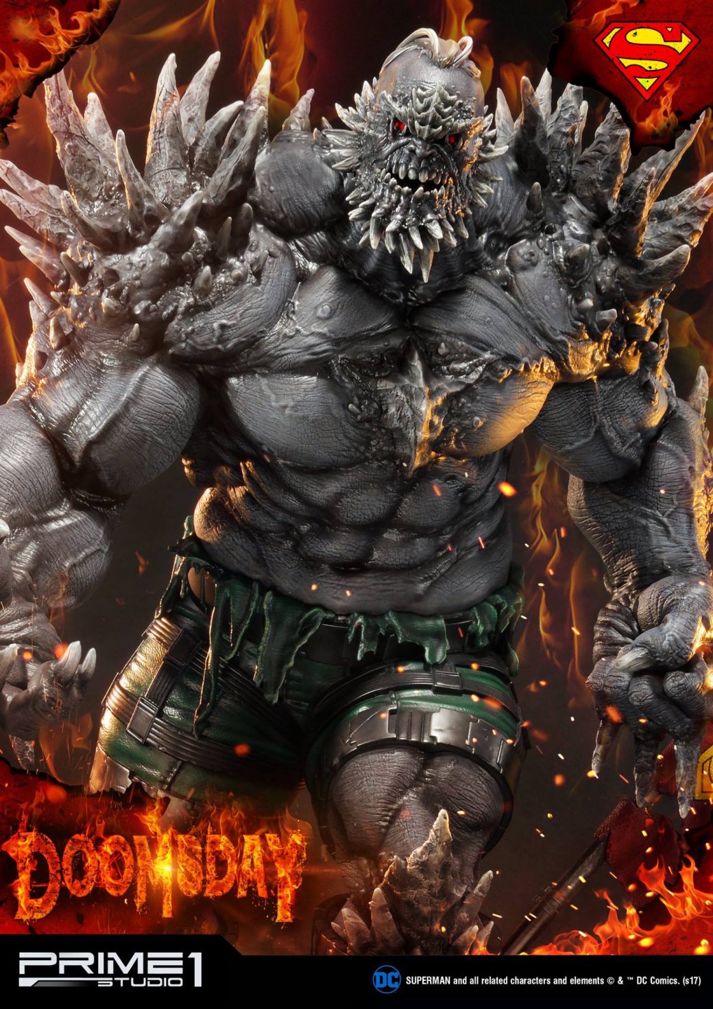 Впечатляющая статуя Думсдея, одного из главных врагов Супермена | Канобу